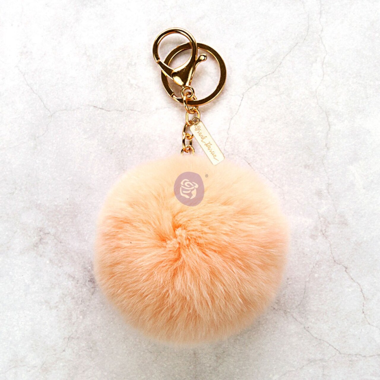 Prima Marketing Inc Fg Planner Adornments - Pom Pom - Rose Gold 655350992491